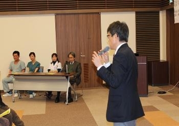太田副院長および公開講座の講演者